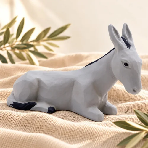 Crèche Nuit de Lumière - Ane | Comptoir Religieux