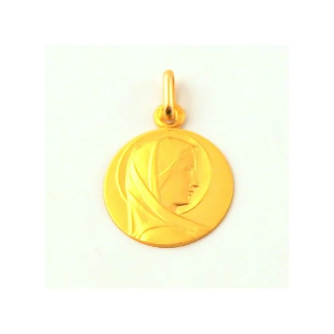 Médaille profil de Vierge - Or 