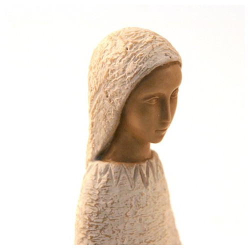 Vierge de l'annonciation blanche