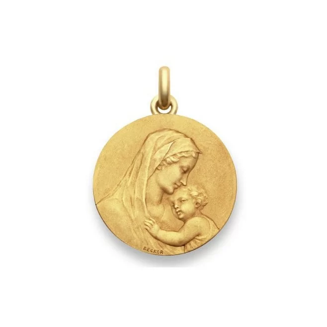 Médaille Vierge maternité - Or