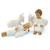 Crèche Soeurs de Bethleem - Nativité 5 santons