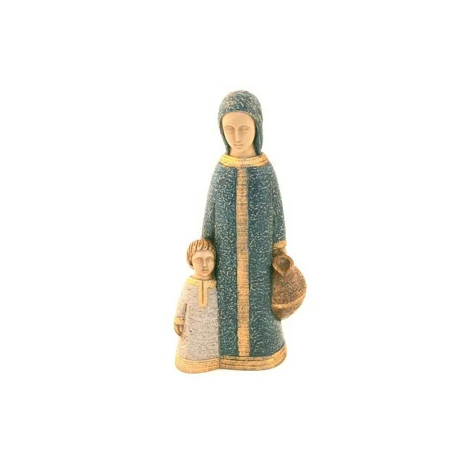 Petite Vierge de Nazareth bleue