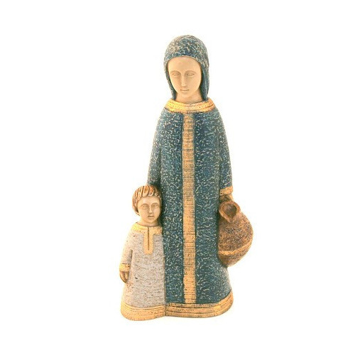 Petite Vierge de Nazareth bleue