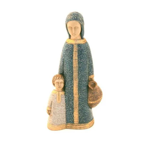 Petite Vierge de Nazareth bleue