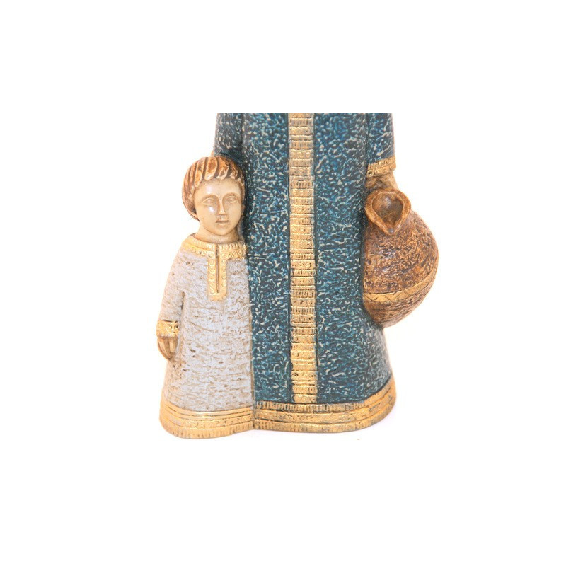 Petite Vierge de Nazareth bleue