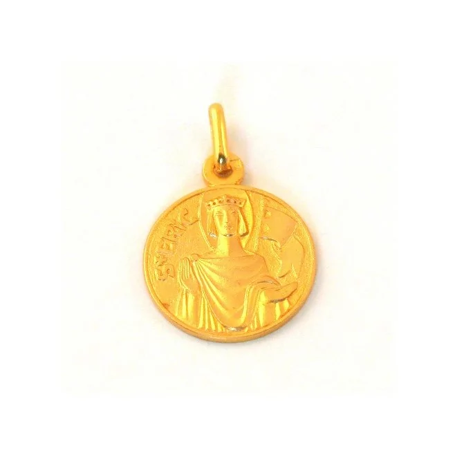 Médaille Saint Eric - plaqué or