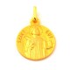 Médaille Saint Guy - plaqué or