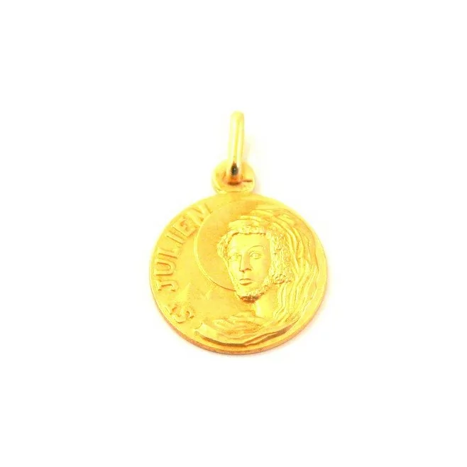 Médaille Saint Julien- plaqué or