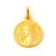 Médaille Saint Thibault - plaqué or