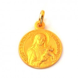 Médaille Sainte Véronique - plaqué or