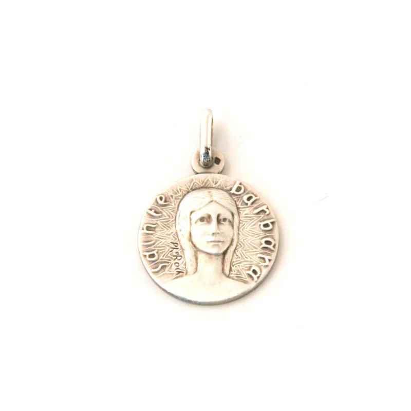 Médaille Sainte Barbara - argent