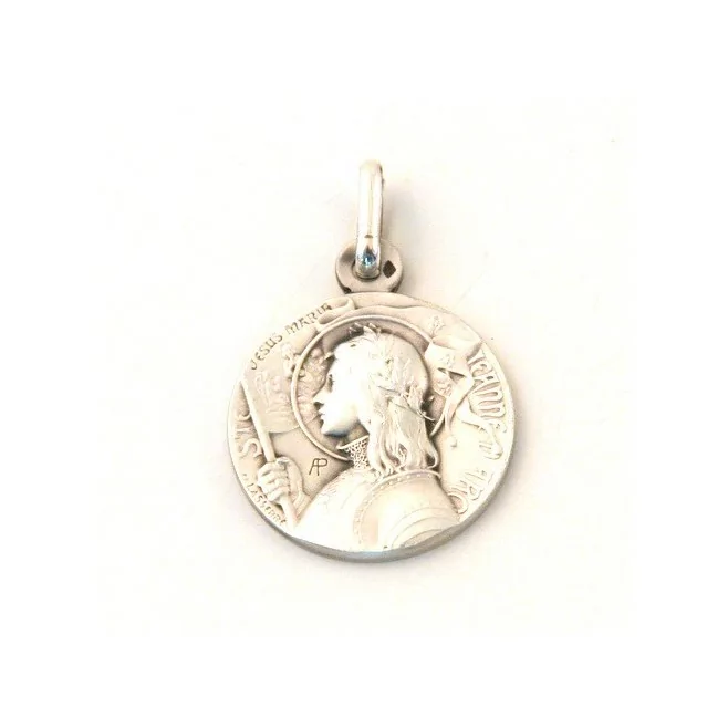 Médaille Sainte Jeanne d'Arc - argent