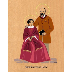 Cadre Sainte Zélie - Abbaye Venière