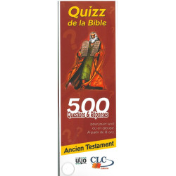 cadeau de communion: Quizz de la Bible ancien testament