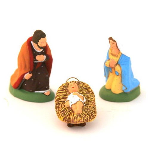 Nativité 3 santons - Santon Marcel Carbonel