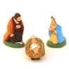 Nativité 3 santons - Santon Marcel Carbonel