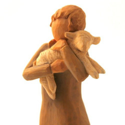 Statue Willow Tree - Paix sur terre (Peace on earth).