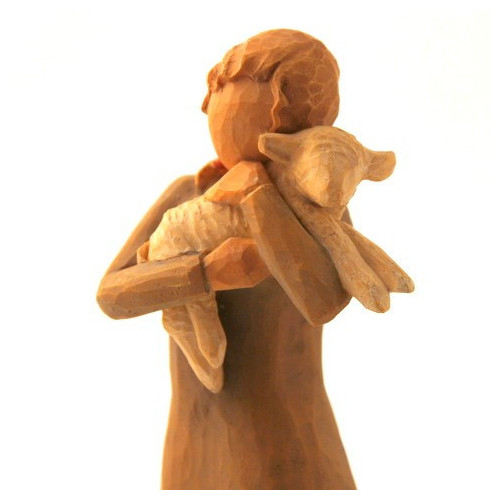 Statue Willow Tree - Paix sur terre (Peace on earth).