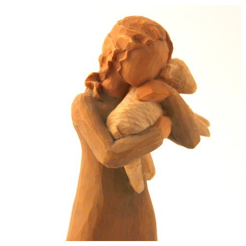 Statue Willow Tree - Paix sur terre (Peace on earth).