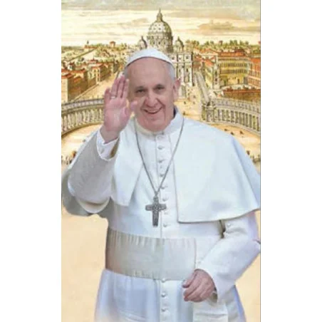 Carte postale du Pape François St PIerre de Rome- 10x15cm