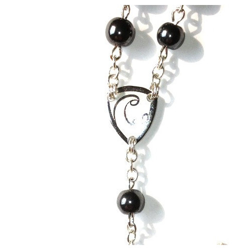 Chapelet moderne hématite