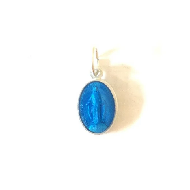 Petite Médaille Miraculeuse Bleue