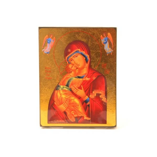 Icone Religieuse OR - 18x23 Notre Dame des Anges