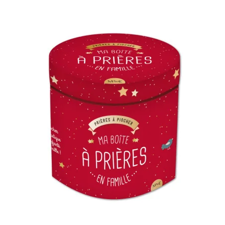 Ma boite à prières en famille- Prières à piocher - Mame