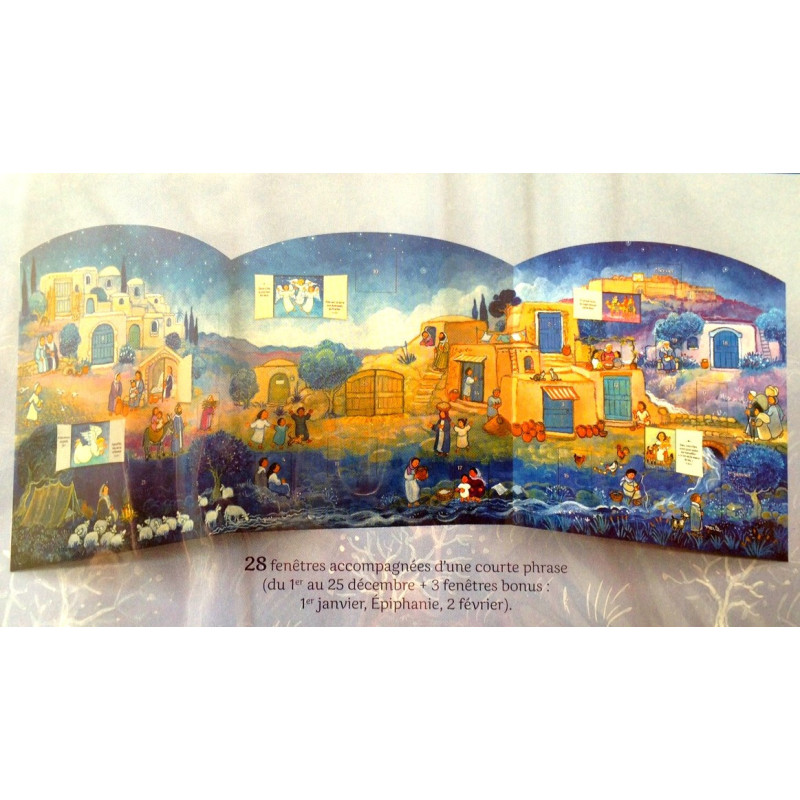 Calendrier de l'Avent "entrez dans la joie de Noël" - Maïte Roche