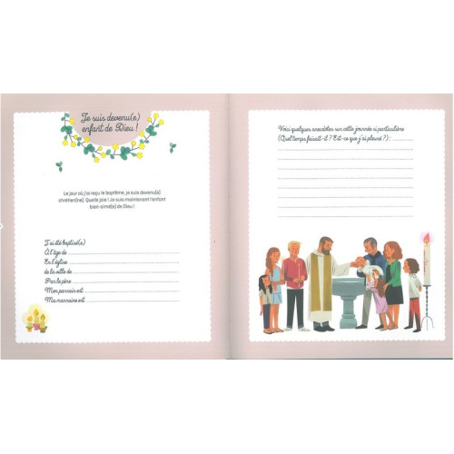 Le bel album de mon baptême Le bel album de mon baptême