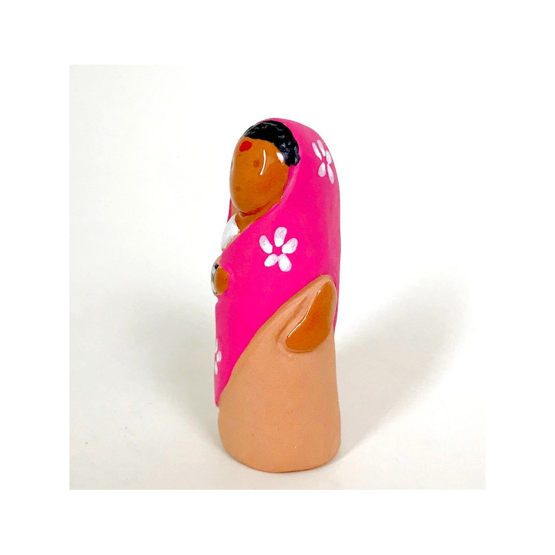 Santon Abbaye de Jouarre b2 - Indienne