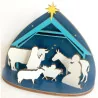 Crèche de Noël en bois - à assembler