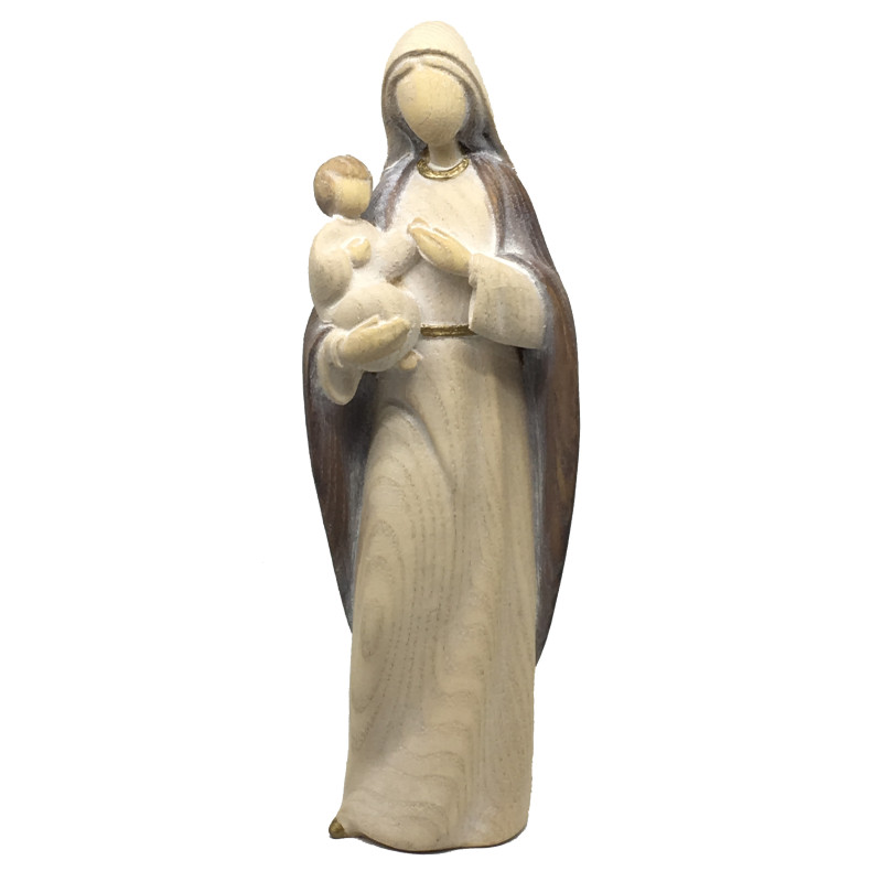 Statue moderne Vierge à l'enfant