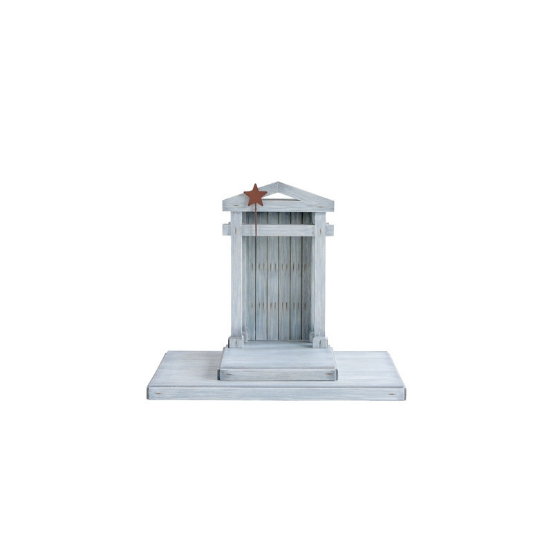 Etable pour crèche - Crèche de Noël Willow Tree