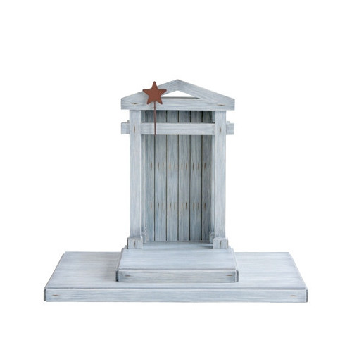 Etable pour crèche - Crèche de Noël Willow Tree