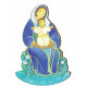Figurine en bois Maite Roche - Vierge Mère