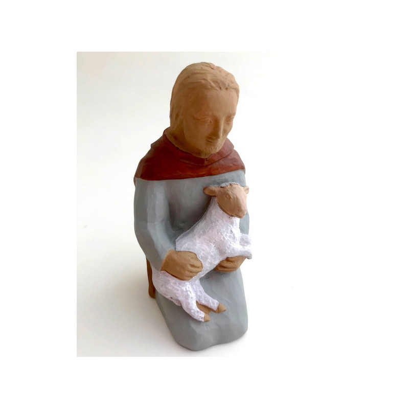 Crèche Nuit de Lumière - Berger au mouton