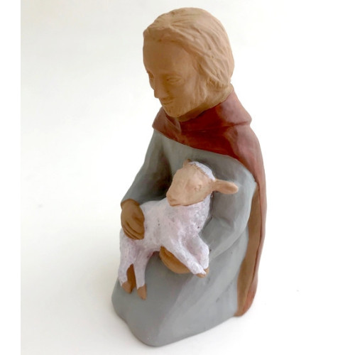 Crèche Nuit de Lumière - Berger au mouton