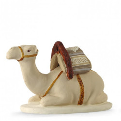 Chameau couché - Arterra - 7cm - blanc
