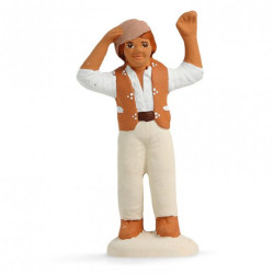 Homme ravi - Arterra - 7cm - blanc