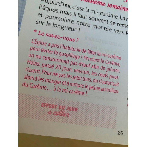 Le chemin de Carême pour toute la famille Le chemin de Carême pour toute la famille