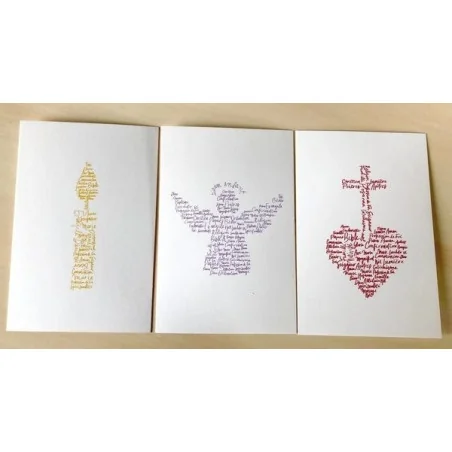 Cartes simples Au fil des mots - KITCARTESIMPLE11