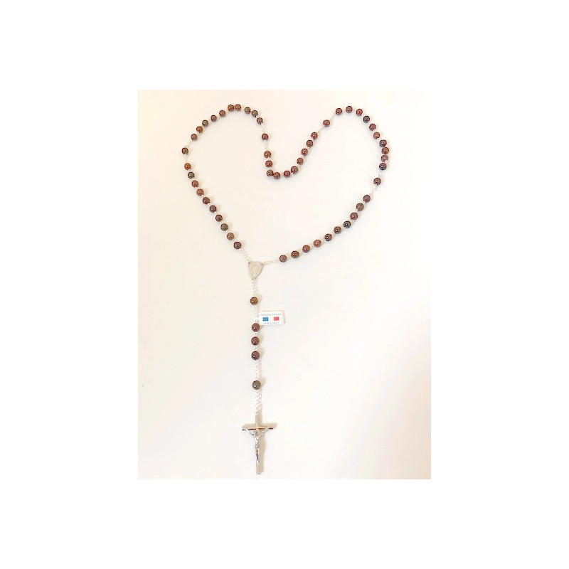 Chapelet Jaspe brecia