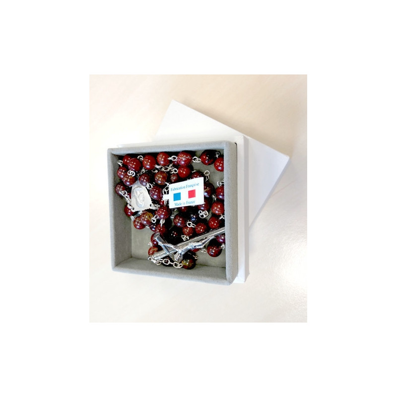 Chapelet Jaspe brecia