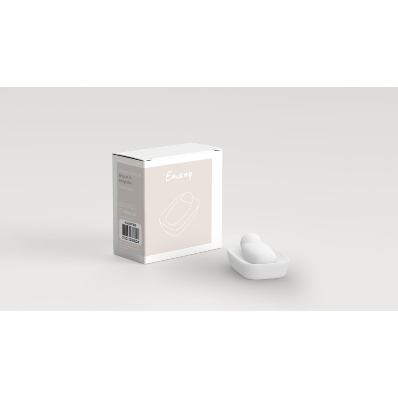 Crèche Emany - Jésus dans sa mangeoire