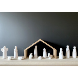Crèche Emany - Complète + étable