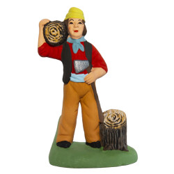 Santon de provence Marcel Carbonel - Bucheron