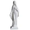 Statue Notre Dame des roses en albâtre 27cm