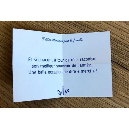 La boite des petites attentions pour la famille