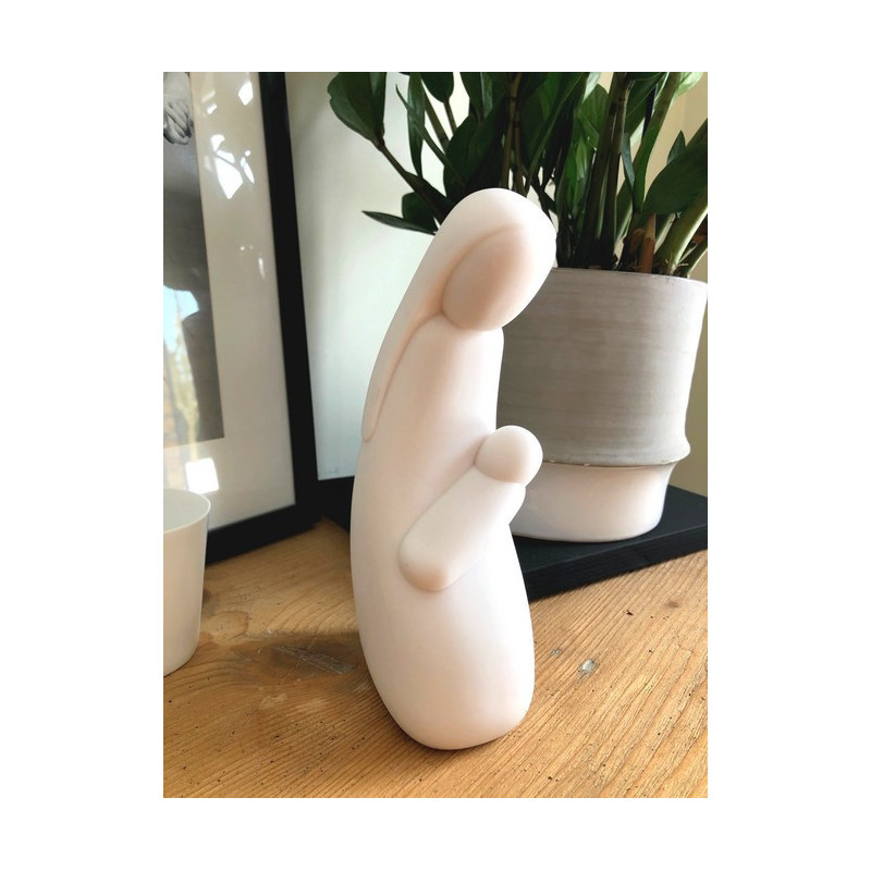 Statue Vierge protectrice - 19cm